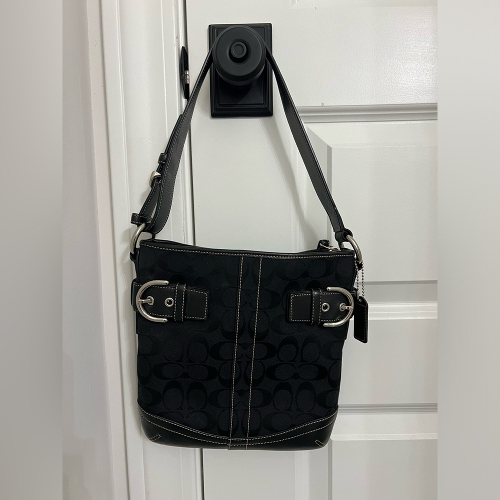 Coach Signature Soho Buckle CrossBody Bag